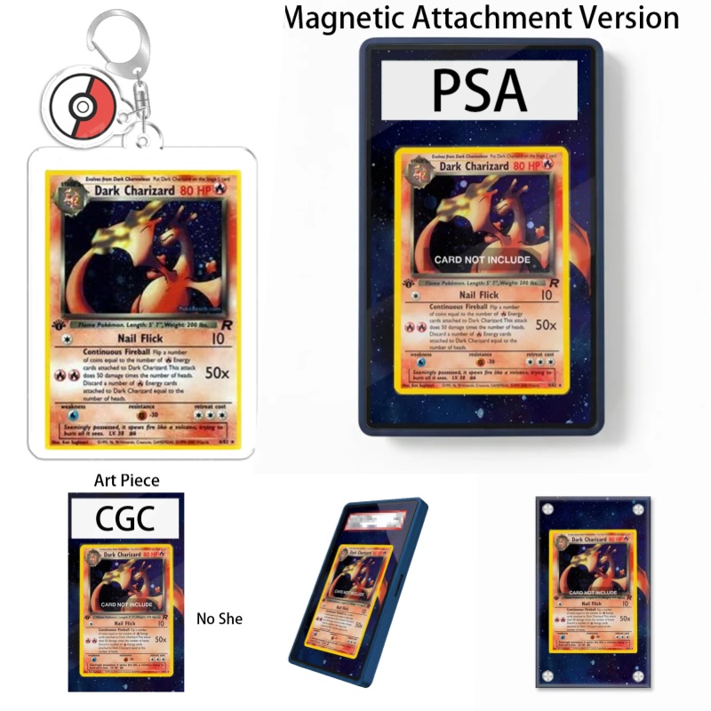 Display Case Acrylic - Art Display for Pokemon TCG Rocket