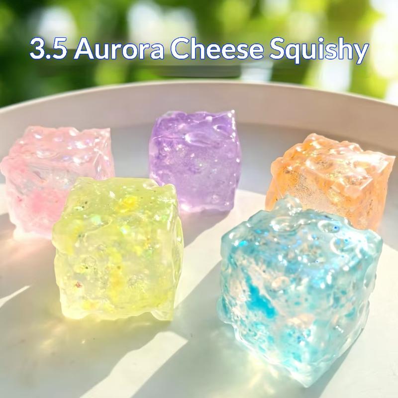 3.5cm Mini Glitter Cheese Ice  - đánh giá và giá Fidget Cube Original