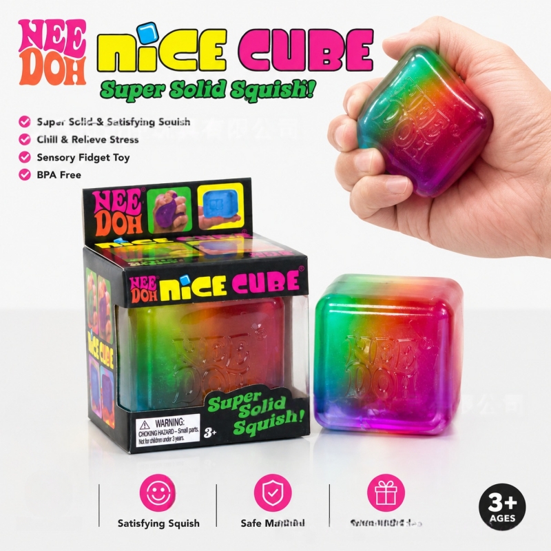 Colorful Cube Squishy Toy, Dai - đánh giá và giá Fidget Cube Original