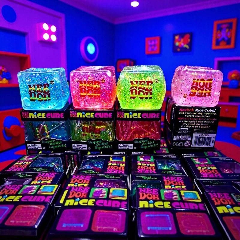NEEDOH Maltose Glow in the Dar - đánh giá và giá Fidget Cube Original
