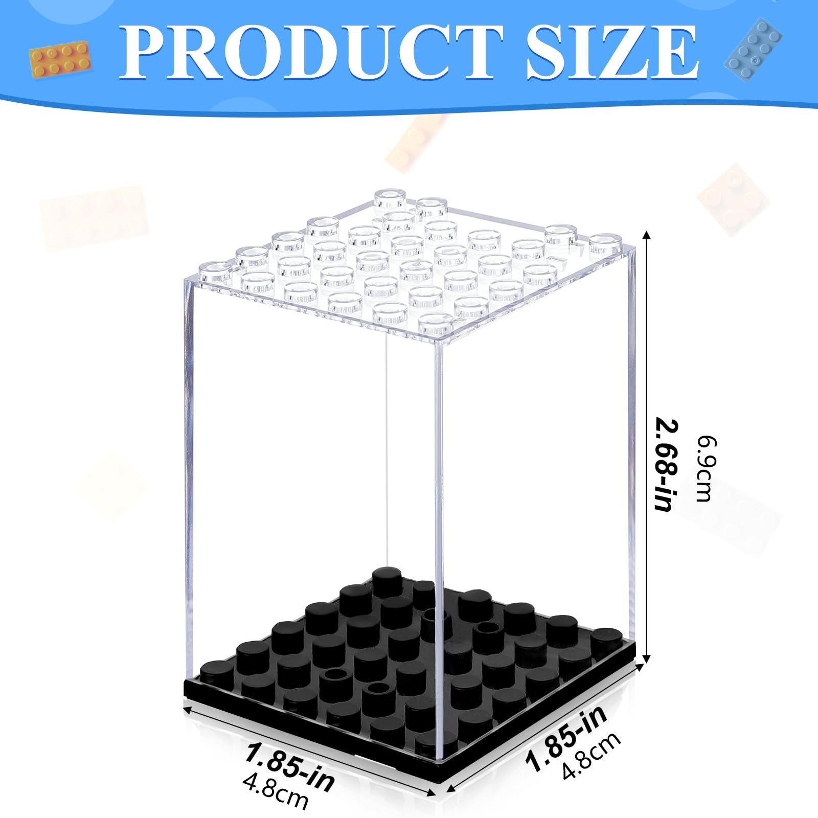 Acrylic Building Block Display - đánh giá và giá Lego Minifigure Holder
