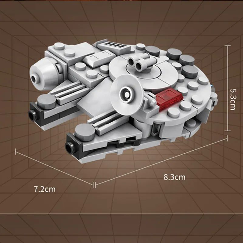 Classic Star Fighter Plane Air - đánh giá và giá Building Block Mini