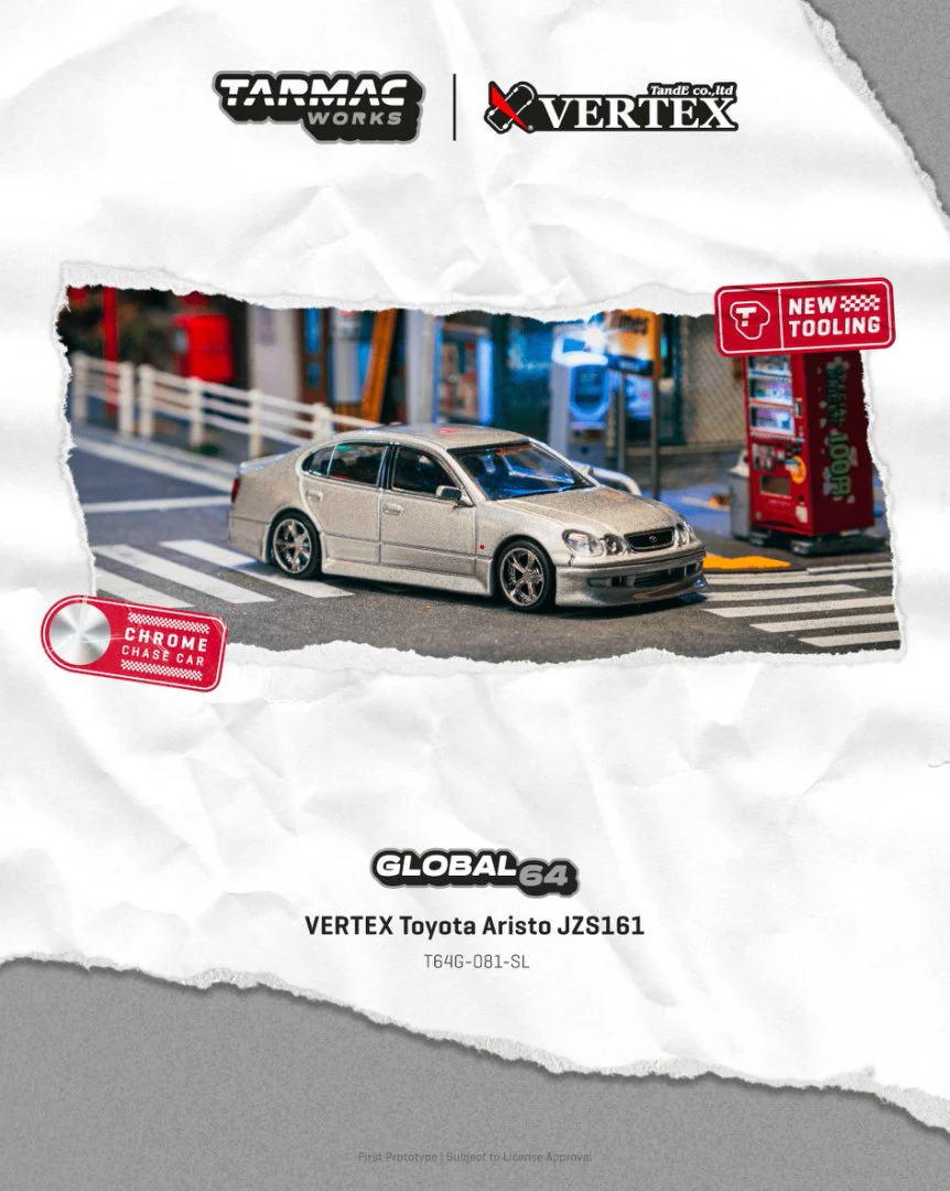 Tarmac Works 1:64 VERTEX Toyot - đánh giá và giá Die Cast Car 1 64