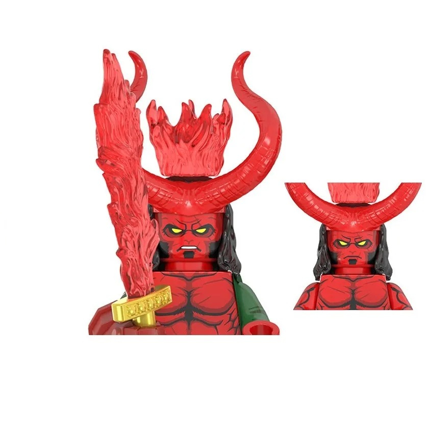 WM2422 WM2421 Hellboy Building - đánh giá và giá Building Block Mini