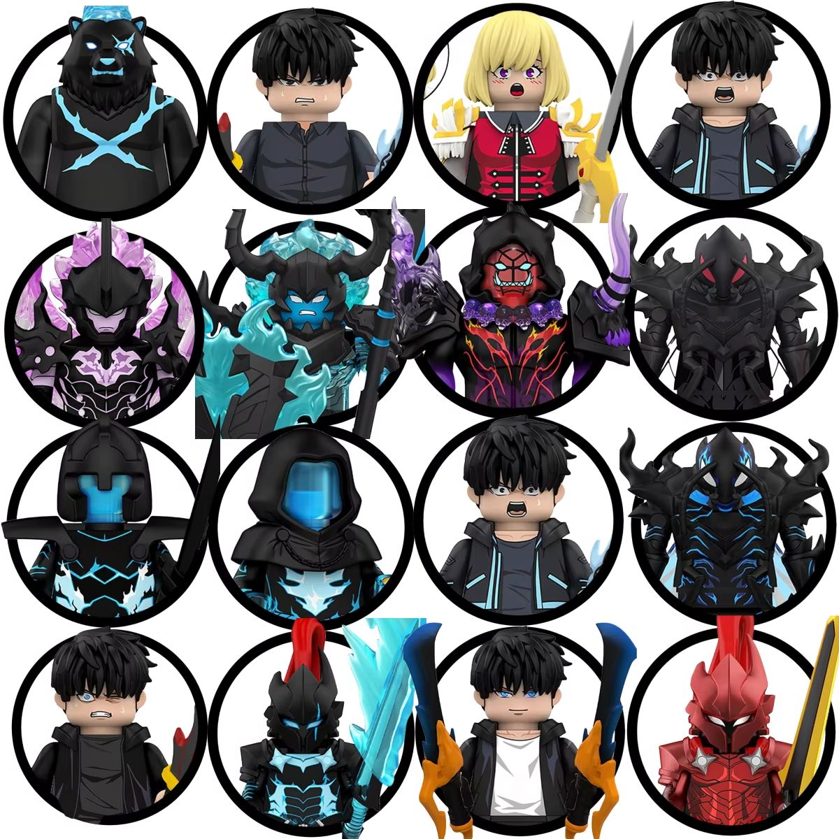 Blind Box WM6220 Anime Sung Ji - đánh giá và giá Building Block Mini