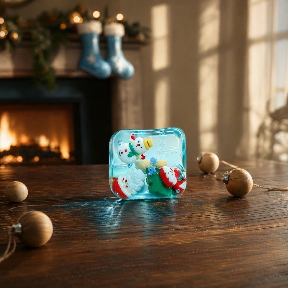 Christmas Tree Christmas Squee - đánh giá và giá Fidget Cube Original
