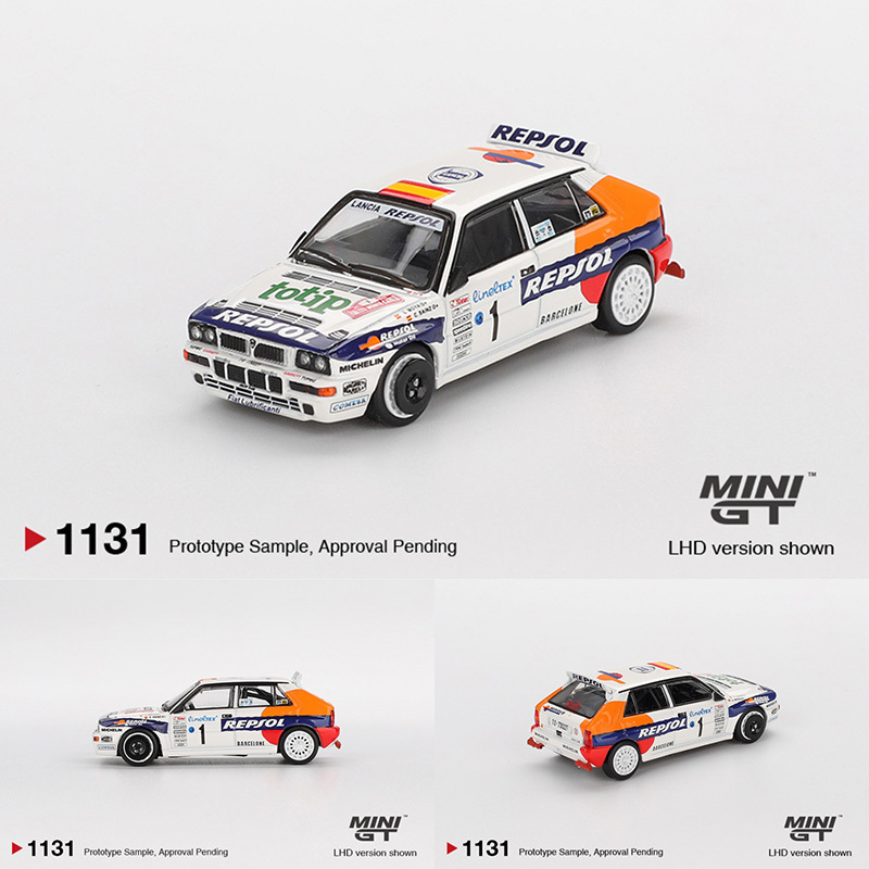 MINIGT 1131 1:64 Lancia Delta  - đánh giá và giá Die Cast Car 1 64