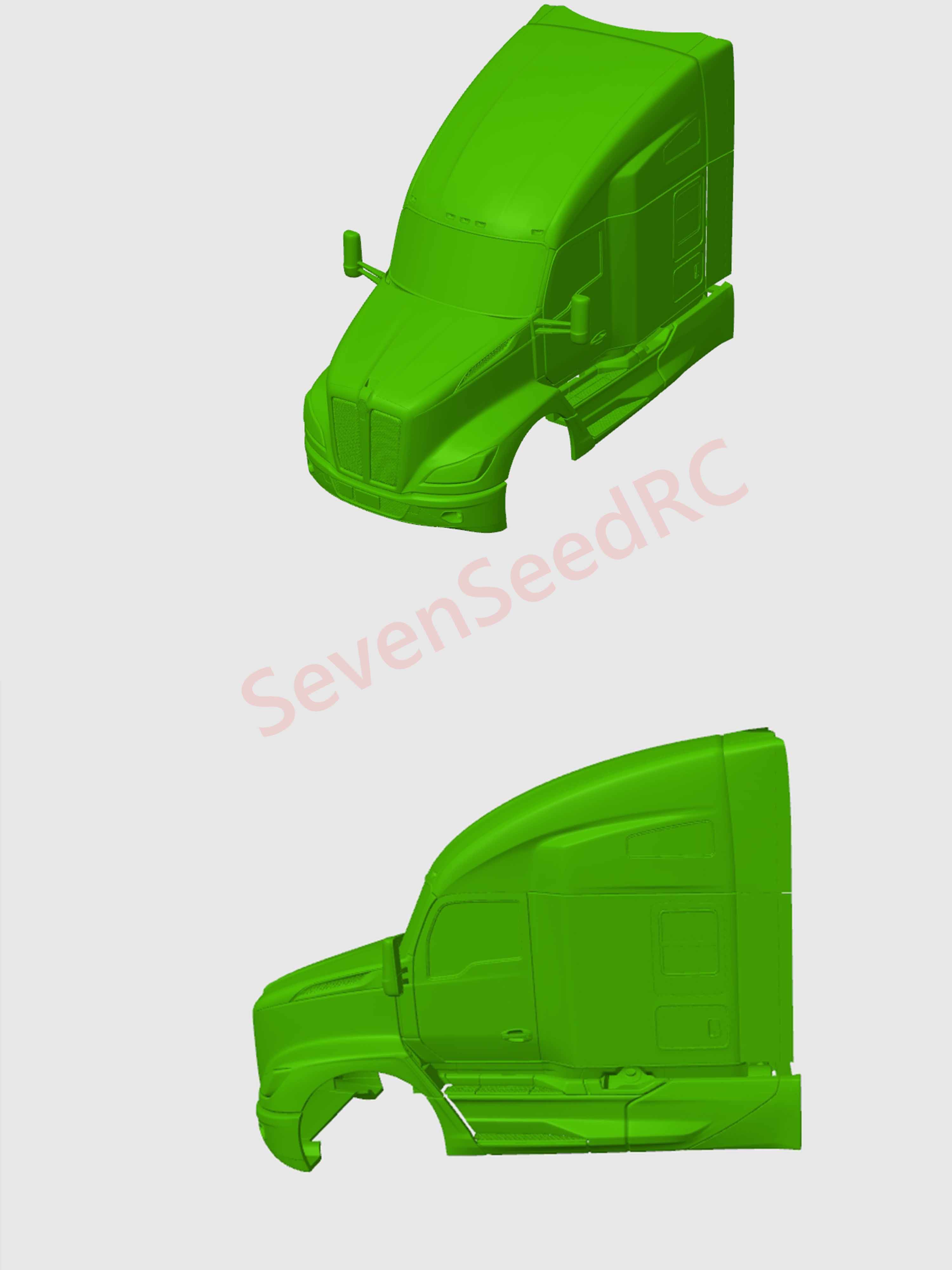 3d Printed Truck KENWORTH T680 - đánh giá và giá Tamiya Model Rc Car