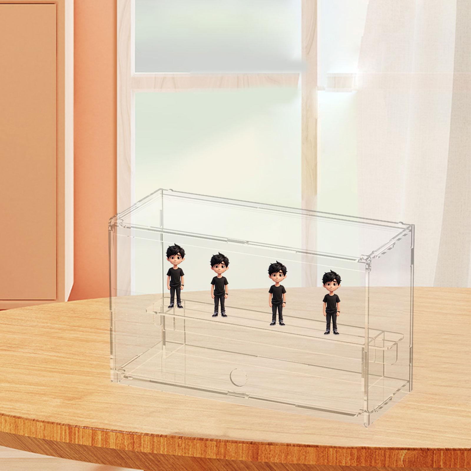 Clear Display Case Model Displ - đánh giá và giá Action Figure Stand