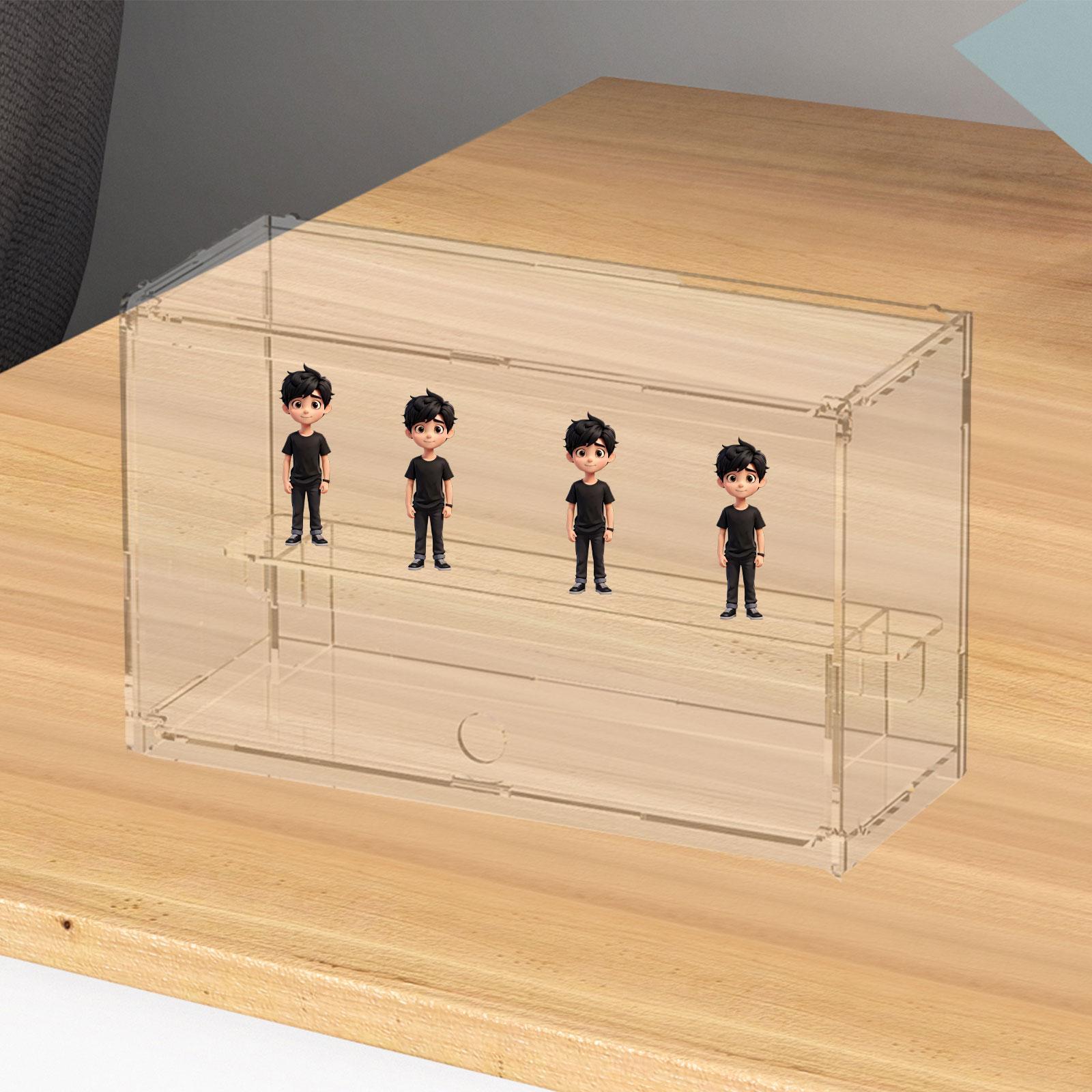 Clear Display Case Model Displ - đánh giá và giá Action Figure Stand